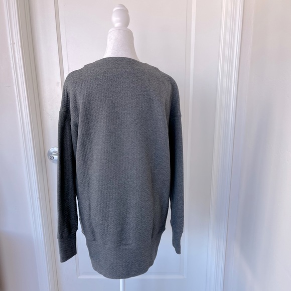 Lacoste Crew Neck Long Sleeve Sweatshirt Dress - Picture 3 of 8